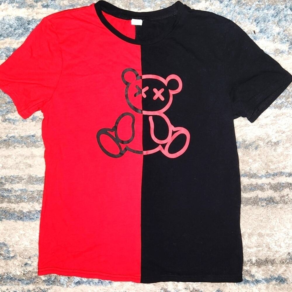 Two Tone Teddy Bear Top || Kids Shein 11-12